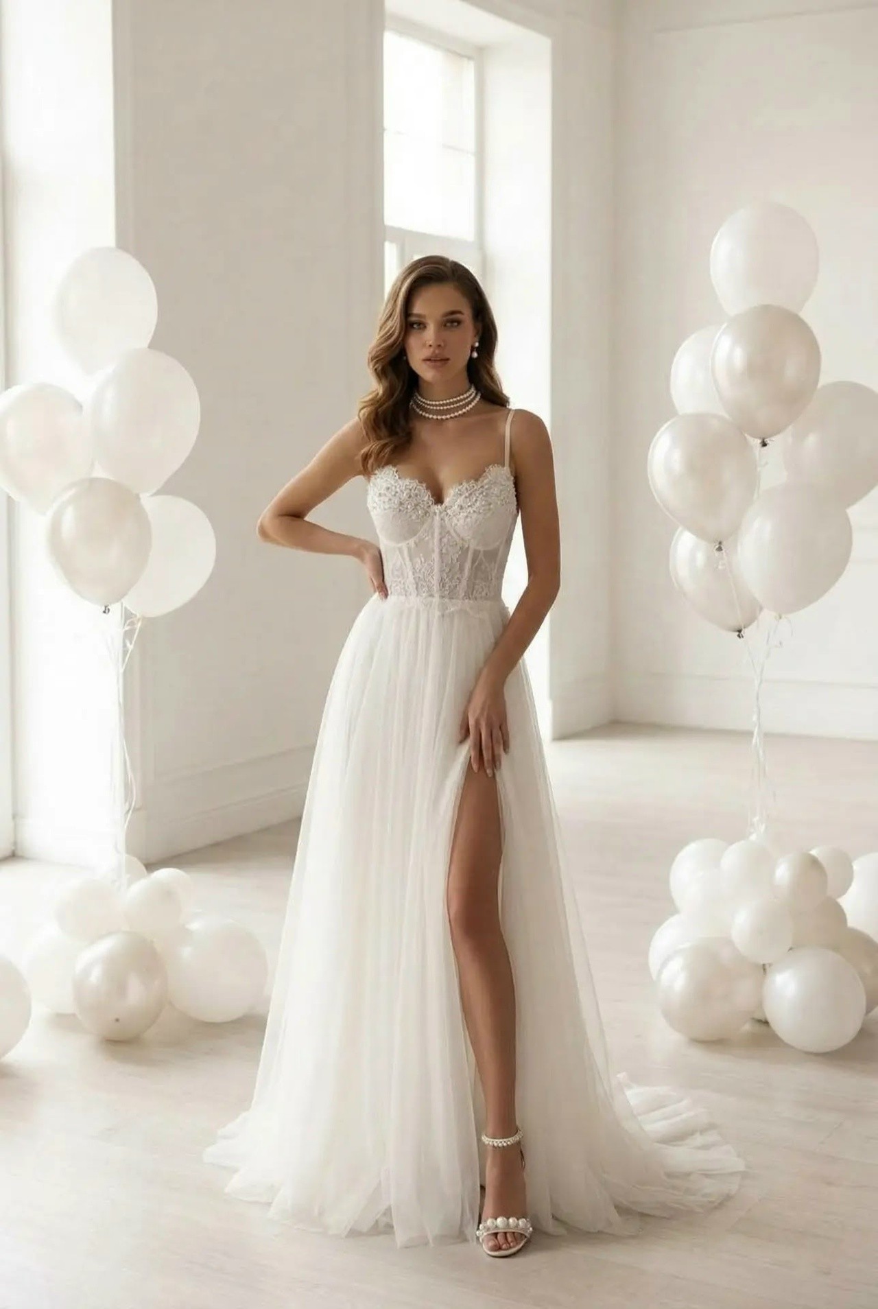 Свадебное платье «Бадалона нью»