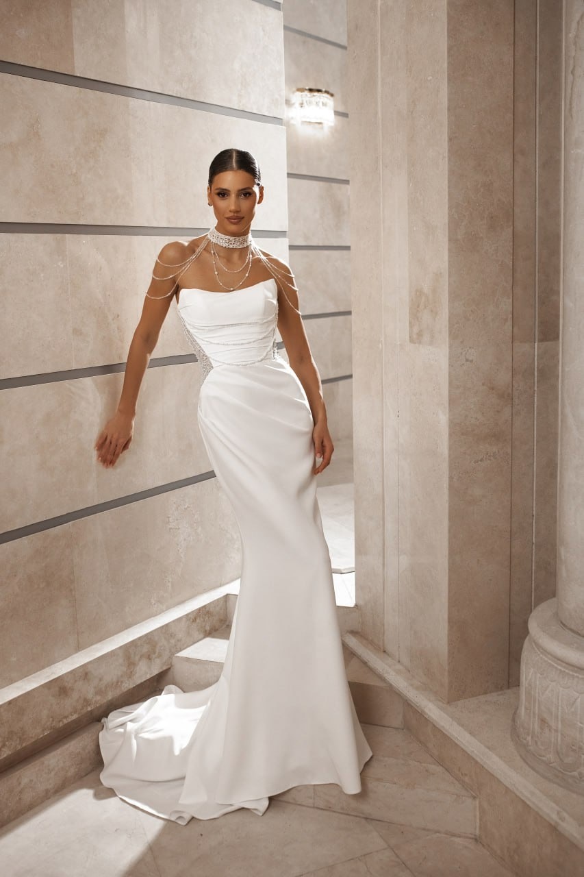 	Свадебное платье «Иллария без чокера»